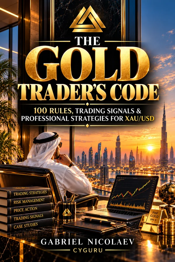 Cover of The Gold Trader’s Code by Gabriel Nicolaev – CyGuru